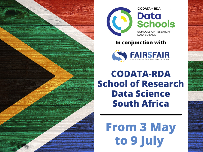 Building data skills: CODATA-RDA School of Research Data Science–South ...