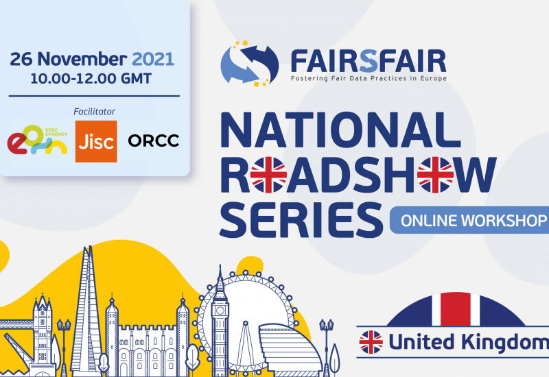 FAIRsFAIR National Roadshow in United Kingdom