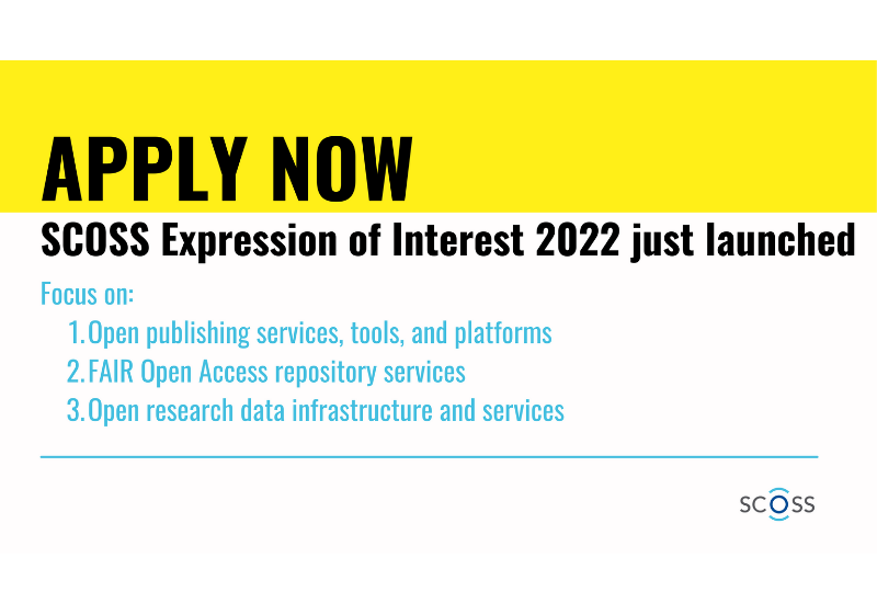 SCOSS Expression of Interest 2022