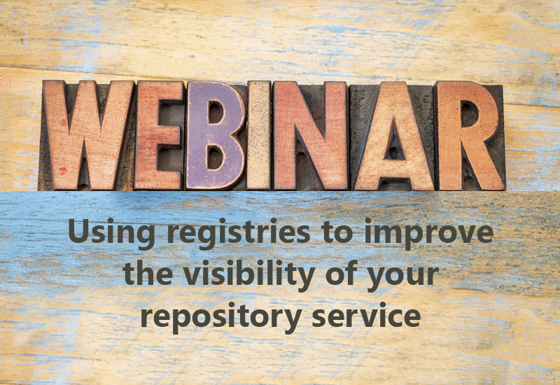 Using registries to improve the visibility of your repository service